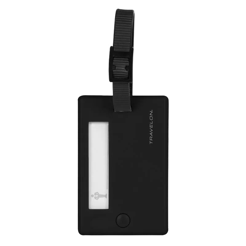 variant:41193692135469 Travelon Set of 2 Luggage Tags - Black